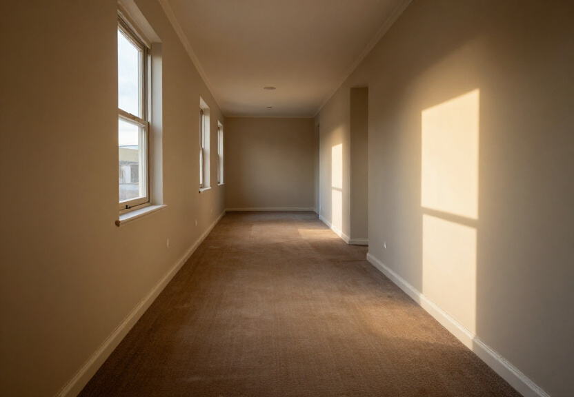 Restored ceiling in a Dawes Point apartment after water damage treatment